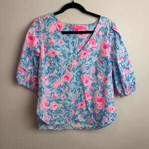 Lilly Pulitzer Ivee Top Size Medium